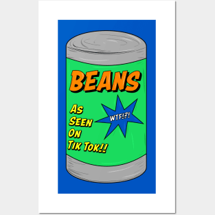 Beans What The Fuck Posters and Art